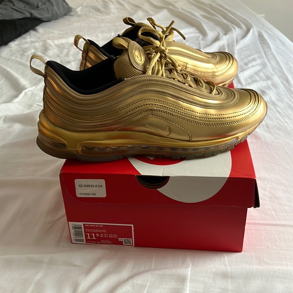 Nike Air Max 97 gold size 11.5 men